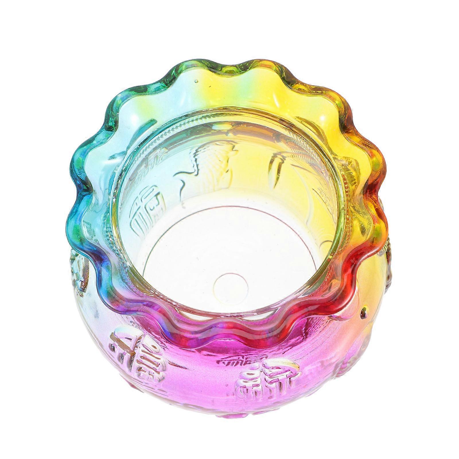 Multi Crystal Cornucopia Money Bowl Craft for Table Decoration