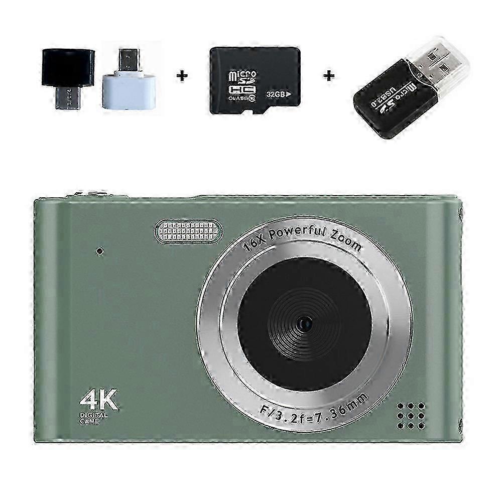 4K HD Digital Camera With 32G Memory Card
