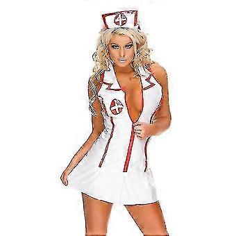 Women's Sexy Lingerie Nurse Costume Sexy Role Play