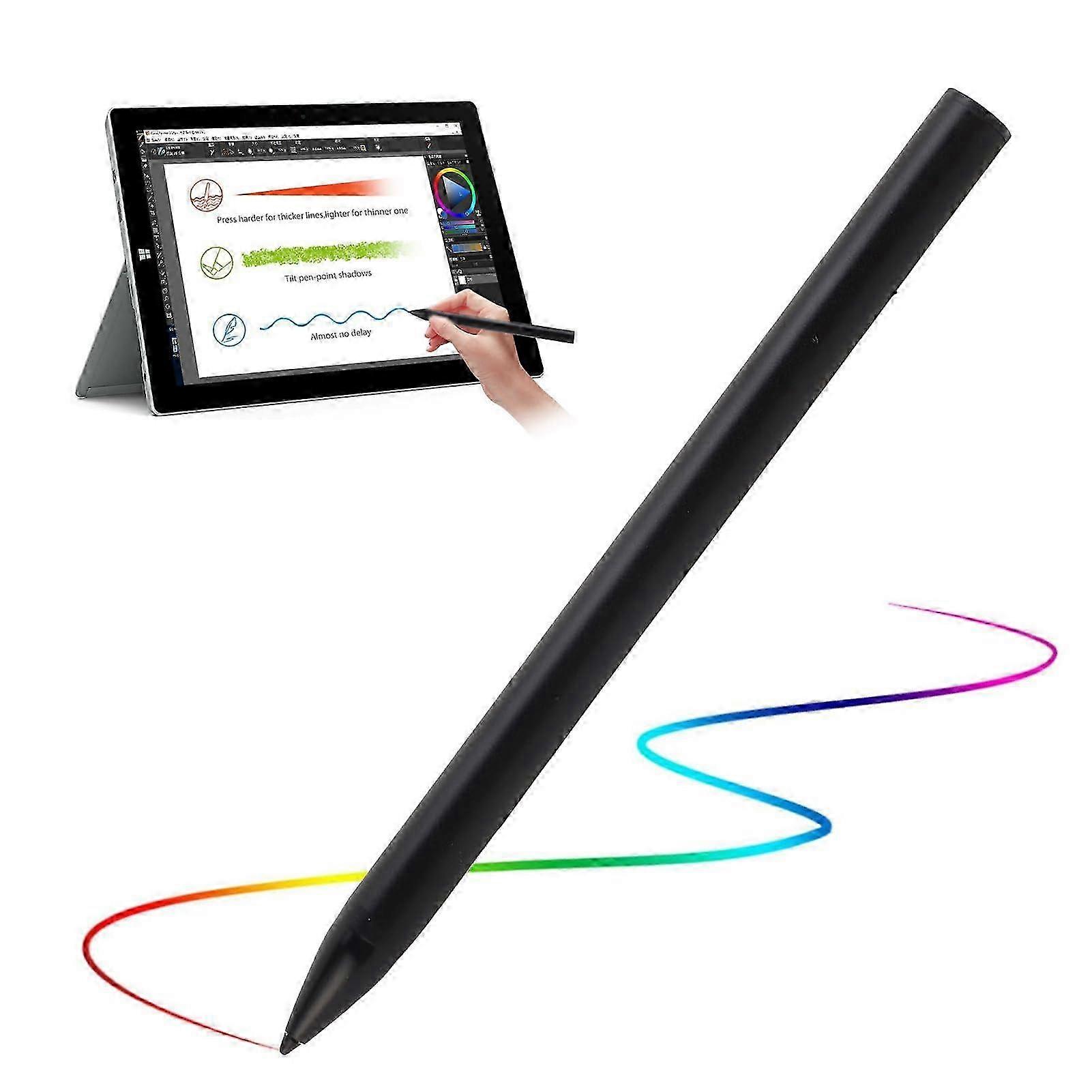 قلم إتش بي X360 سبيكتر / إنفيلوس ستايلس ، 4096 مستوى ضغط ، قلم كمبيوتر محمول قابل لإعادة الشحن لأجهزة الكمبيوتر المحمولة HP X360 المكشوفة