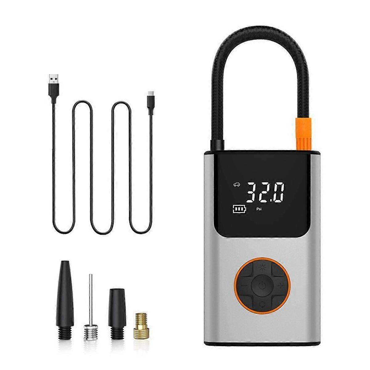 Tire Inflator Portable Air Compressor, 150 PSI Cordless Portable