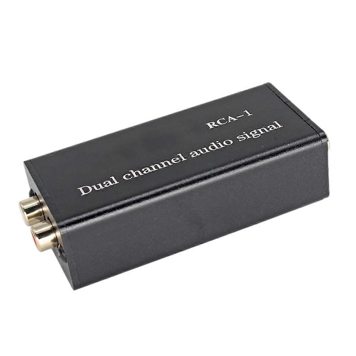 1 Audio Common Ground Isolator Anti-Noise Filter Noise Filter Electrical Elimination of Flow Sound