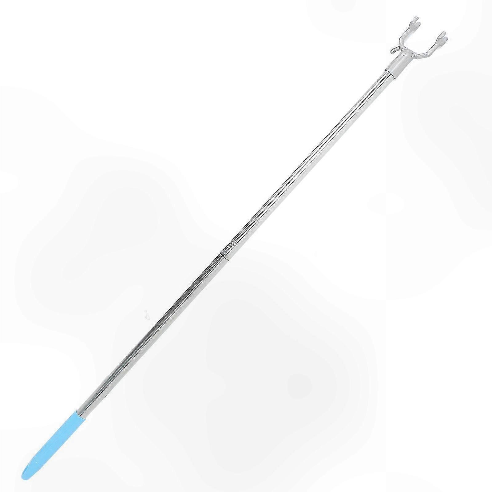 Adjustable Long Reach Closet Rod for Easy High Access Garment Storage Solution