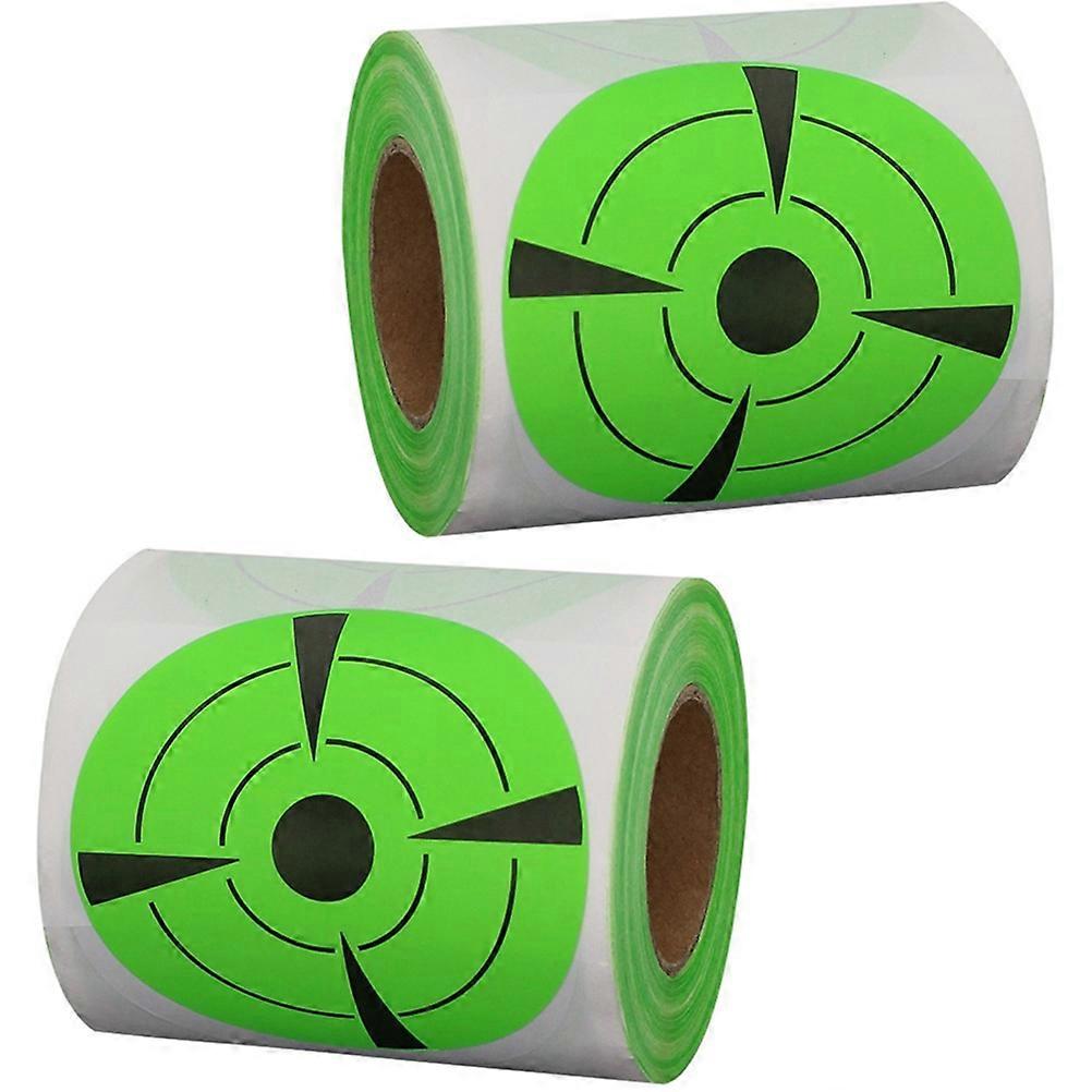 Green Portable Sports Target Pasters Self-Adhesive 8 Rolls