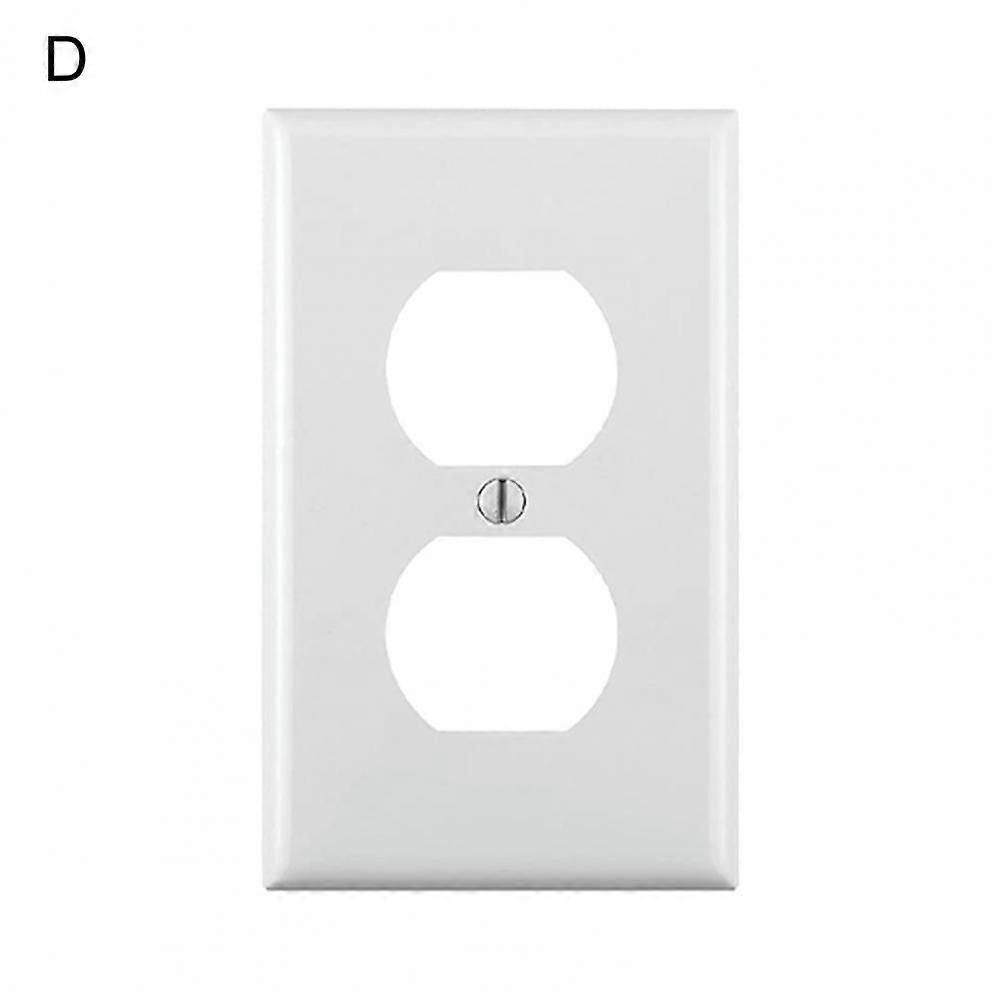 Switch Covers Socket Plate Hard Heat Resistant US Standard Wall Switch Receptacle Multi Style Outlet Covers