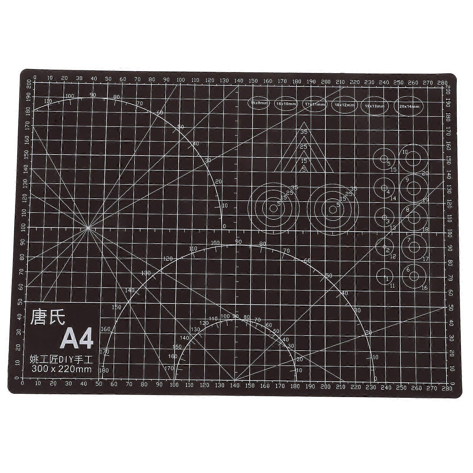 Double-Sided Cutting Mat Professional Cutting Mat for Crafts 4Pcs Set