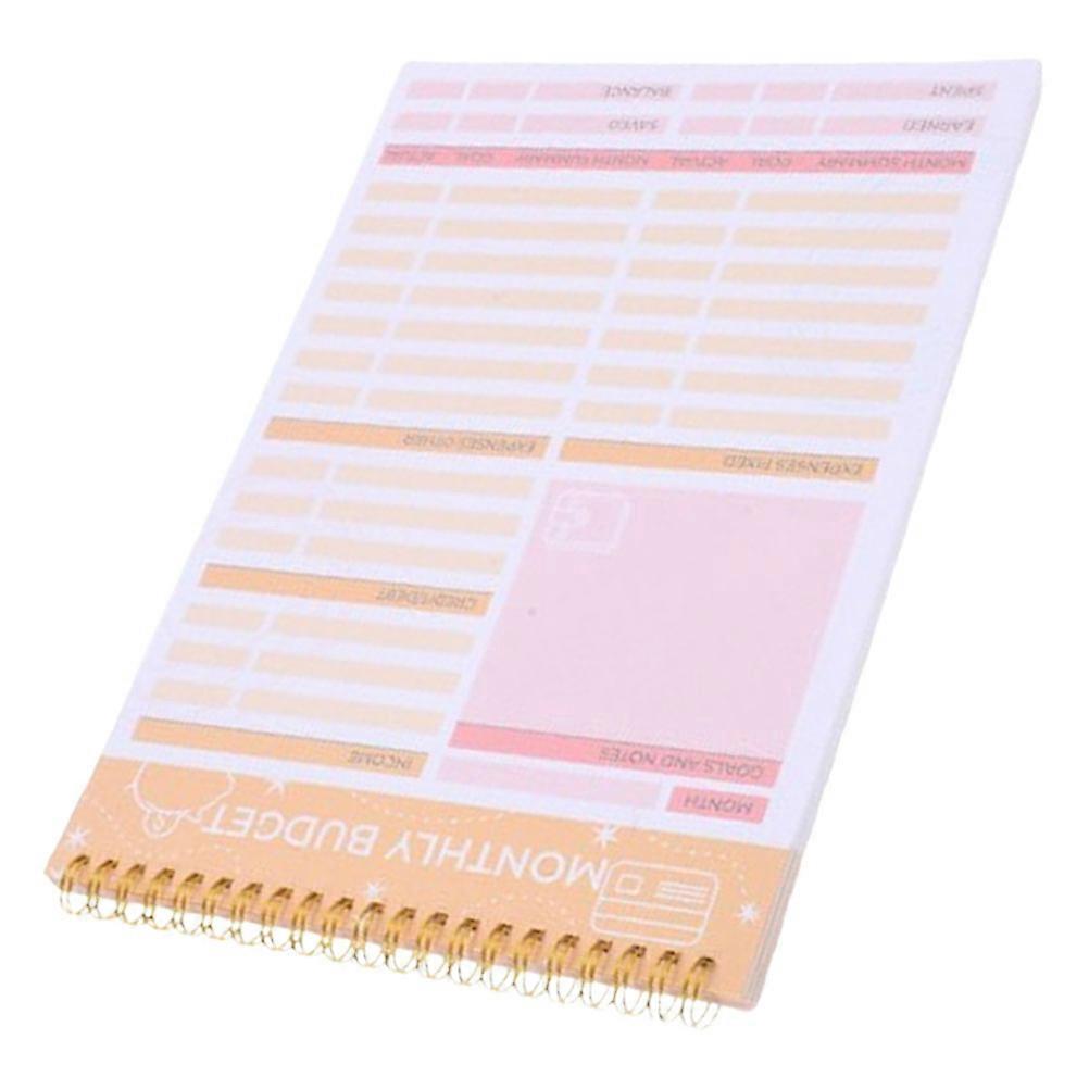Money Saving Book Payment Tracker Notebook for Expense Organizing 4Pcs