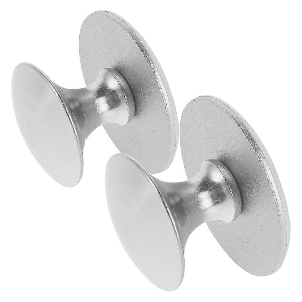 Adhesive Door Handle Stainless Steel Drawer Knobs for Cabinets 6Pcs