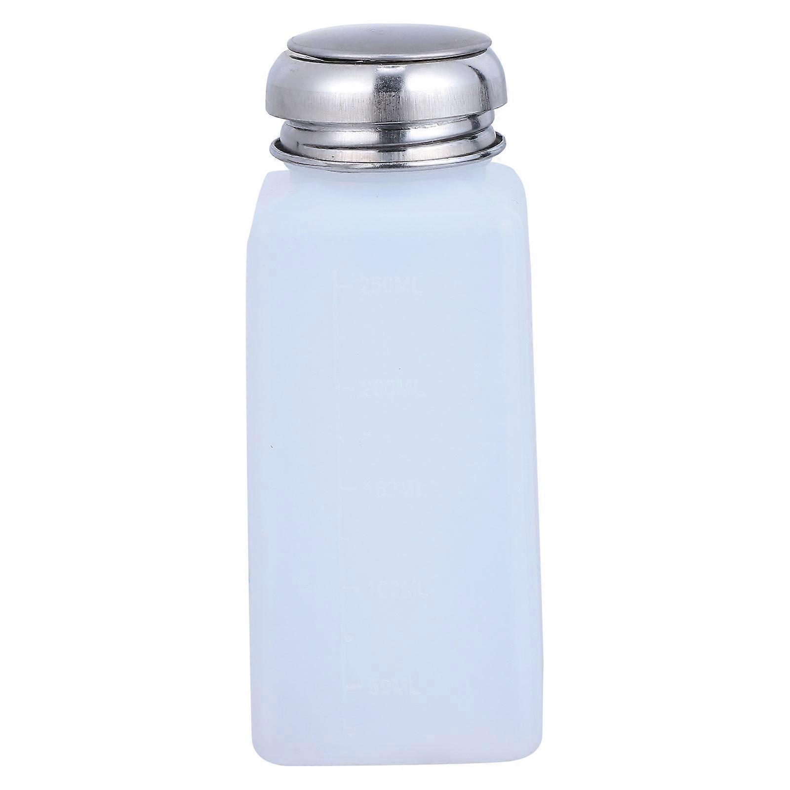 Push Type Alcohol Bottles for Storage 2Pcs Anti-Static Plastic Bottles