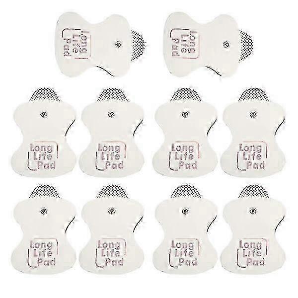 10x electrode replacement for Omron Massagers Long Life Pad 10 pcs 2025