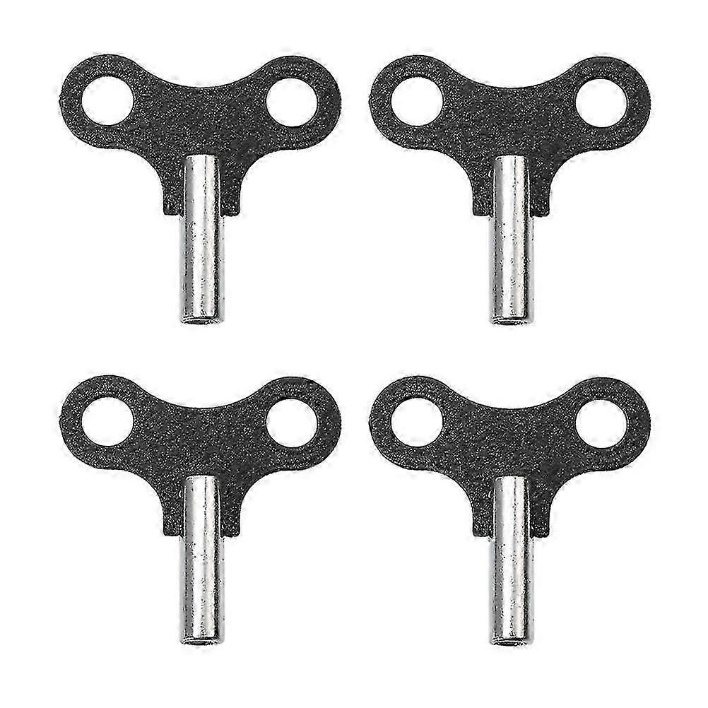 4pcs Clock Winding Keys Practical Clock Keys Iron Crafts Clock Keys Clock Tools