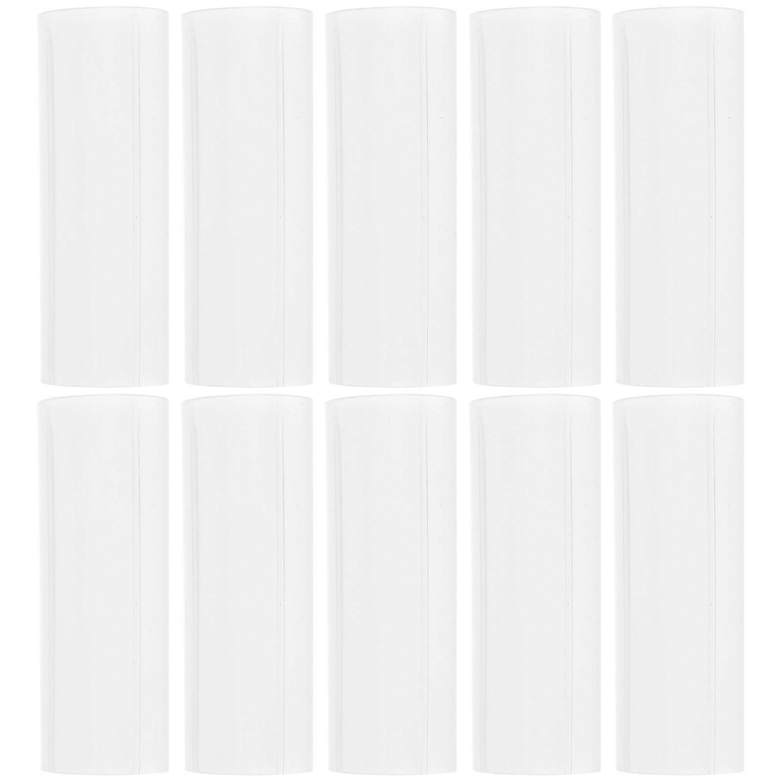 Battery Sleeve Adapter Protective Plastic Battery Holder for Home Use 10Pcs