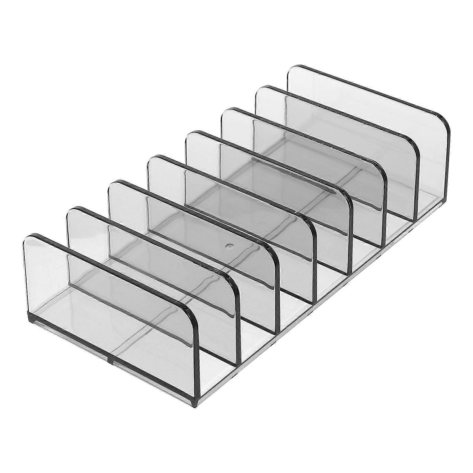Compartment Cosmetic Organizer Shelf for Makeup Storage 2Pcs Pack