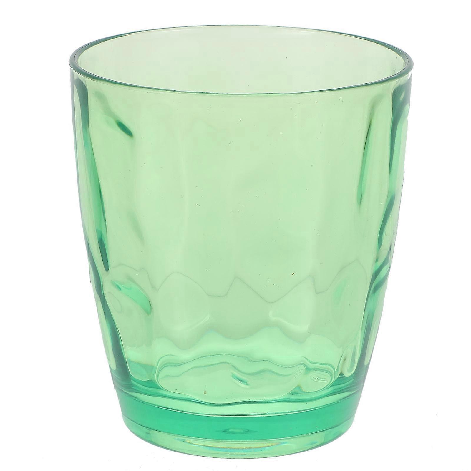 Bulk Reusable Acrylic Cup Design for Bar Restaurant 9X9X10CM 420ml Slip-Resistant 1Pack