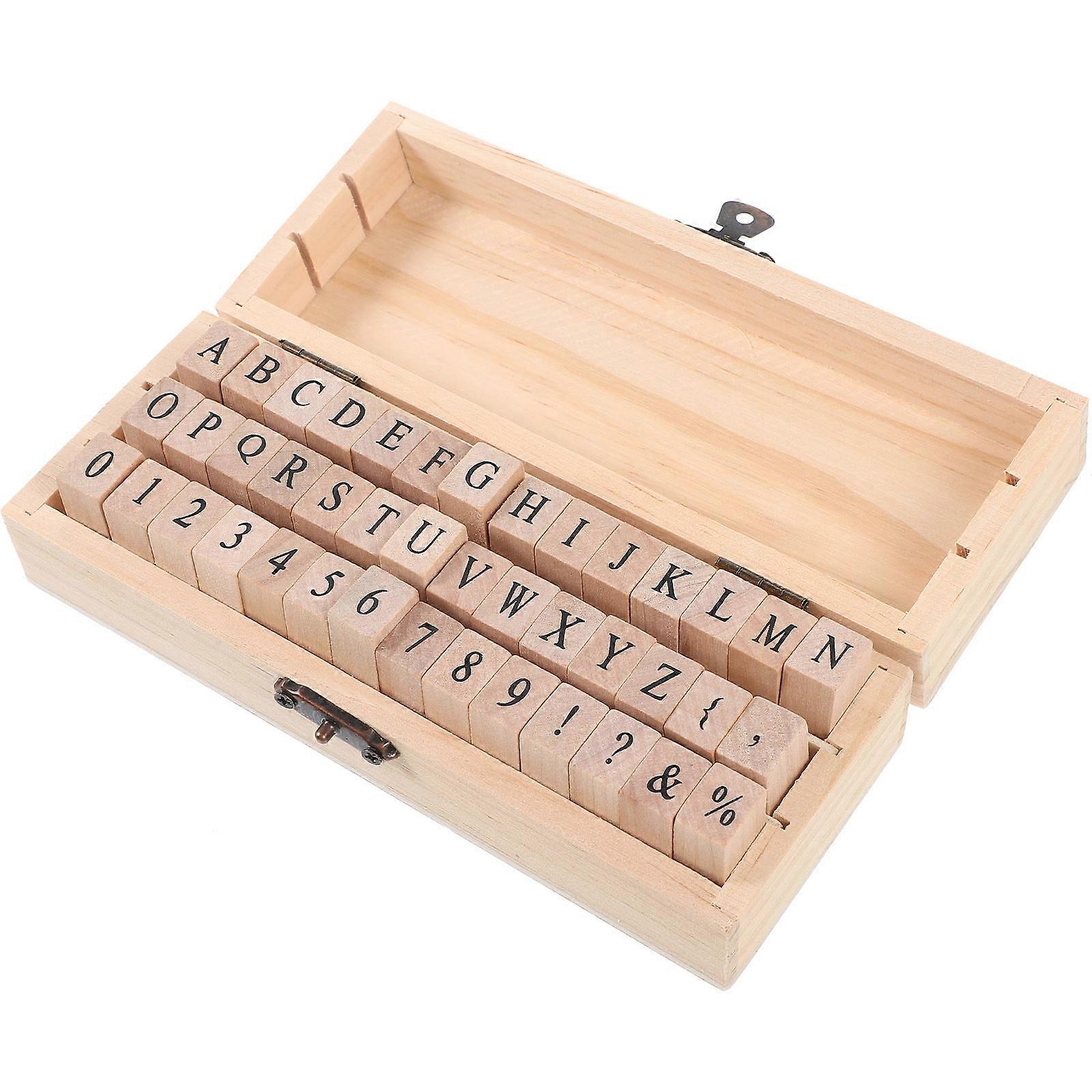 DIY Journal Wooden Stamps Number Stamps Versatile Labeling Tools For Scrapbooking And Handmade Cards 5 Sets