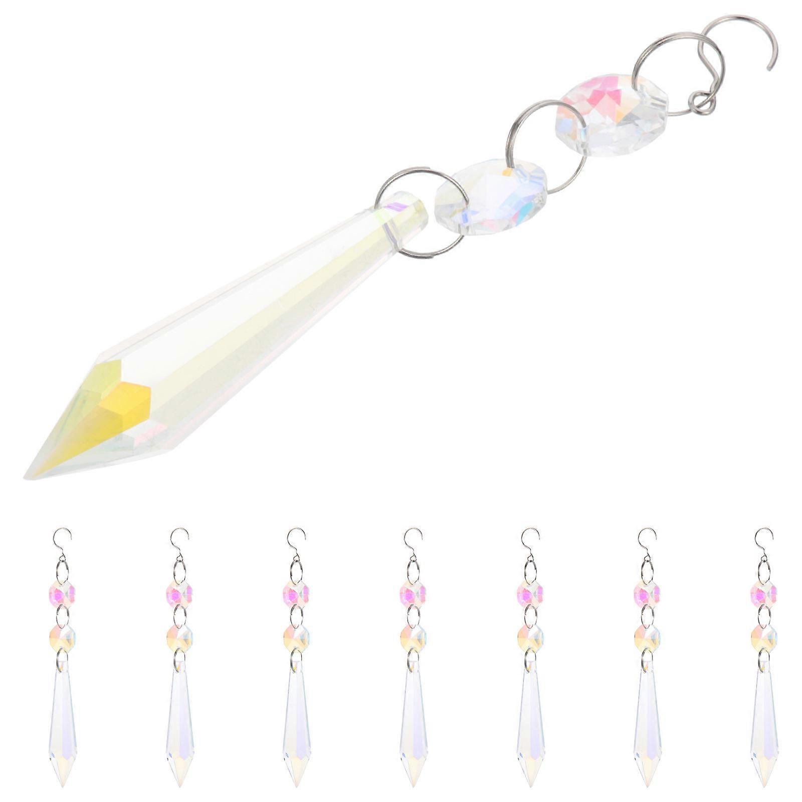 Crystal Sun Catcher Hanging Decoration for Decor 40Pcs with Hook