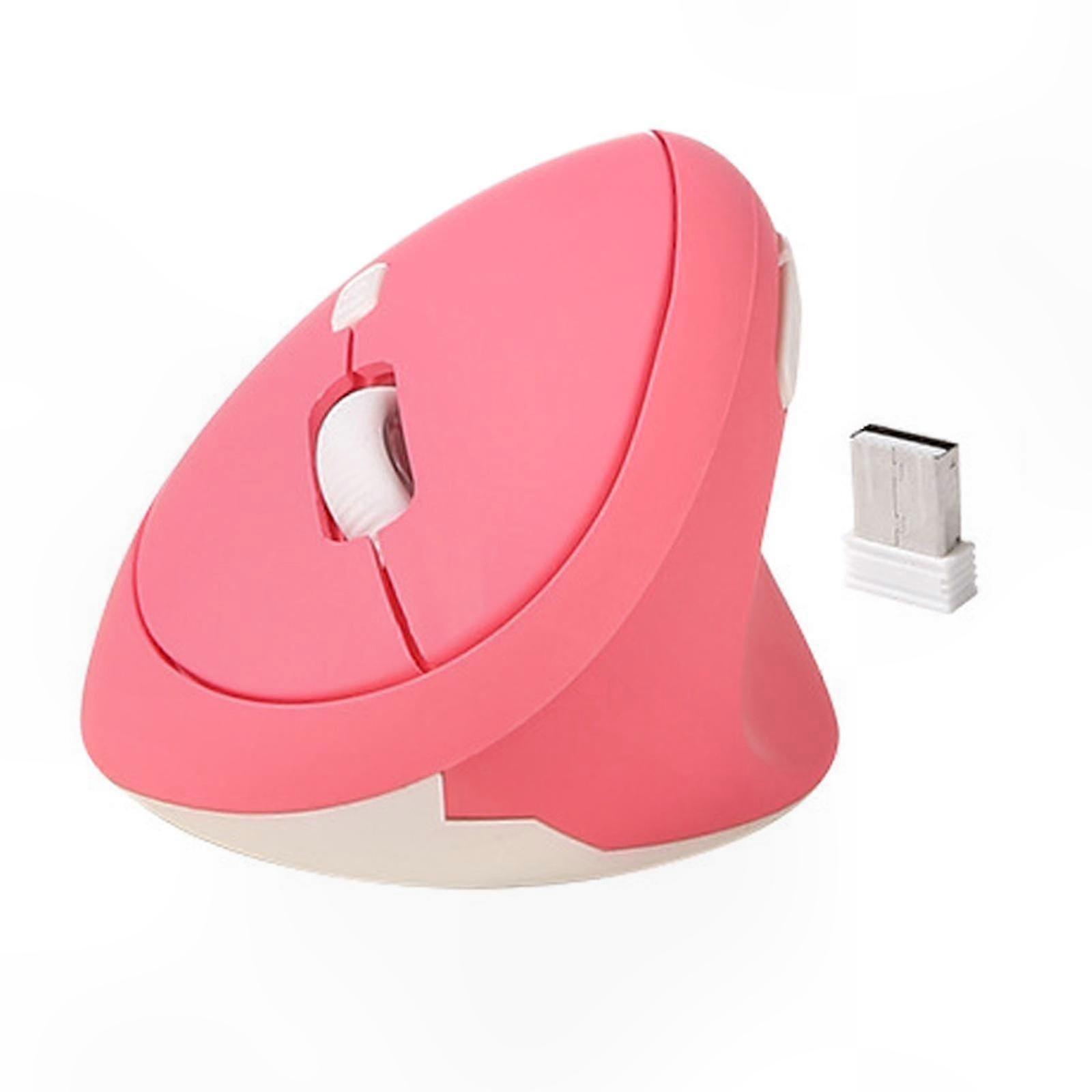 Ergonomic Vertical Mouse with Side Buttons for Desktop Computers