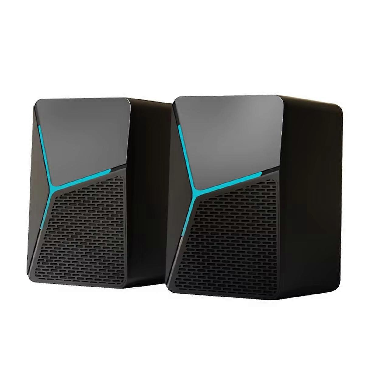 Mini USB Powered Colorful RGB Wired Gaming Computer Bluetooth Speaker