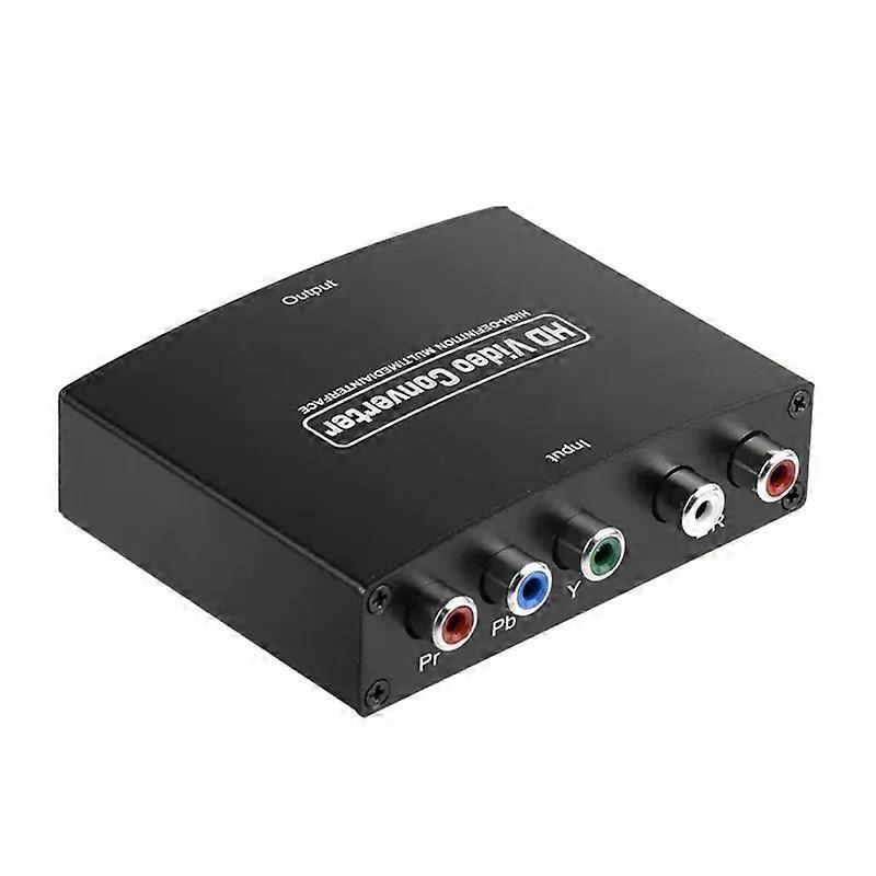 Ypbpr to HDMI Component to HDMI-Compatible HD Converter Ypbpr+L/Raudio to HDMI-Compatible Converter