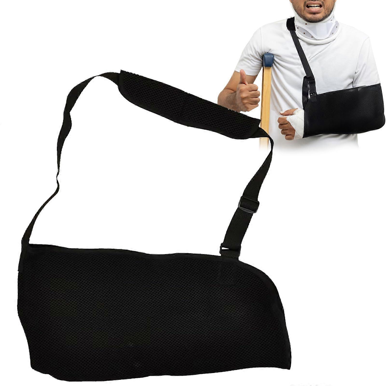 Arm Sling Adjustable Mesh  Left/Right Sling For Shoulder Injury, Universal Fit For Elbow Dislocation