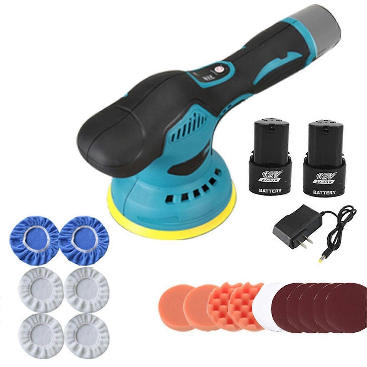 Lithium Battery Polisher Car Detailing Polisher Waxing Machine (US)