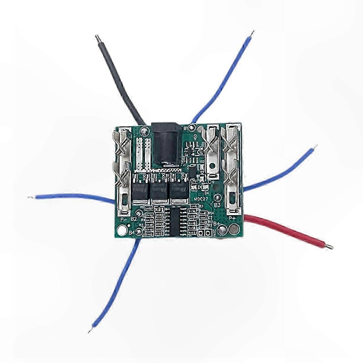 18V Lithium Battery Protection Board for 18650 Cells with 21V Charging Management System Handheld Power Tool-Compatible
