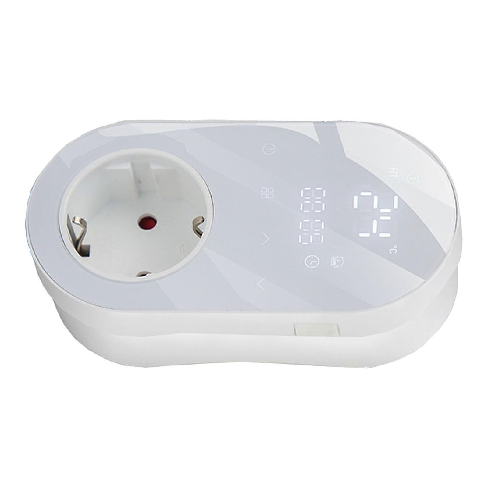 BHT 12E Plug-in Thermostat 16A WiFi Touch LED Timer White