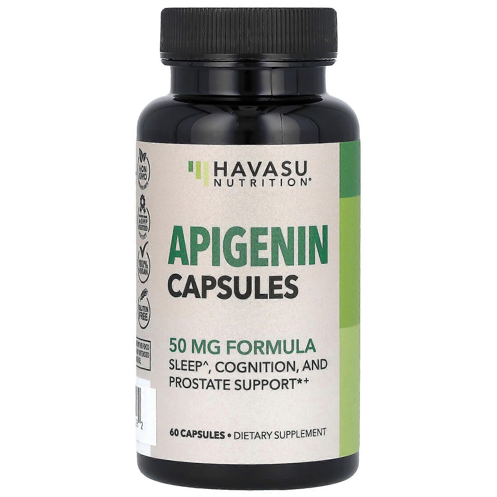 Apigenin , 50 mg, 60 Capsules