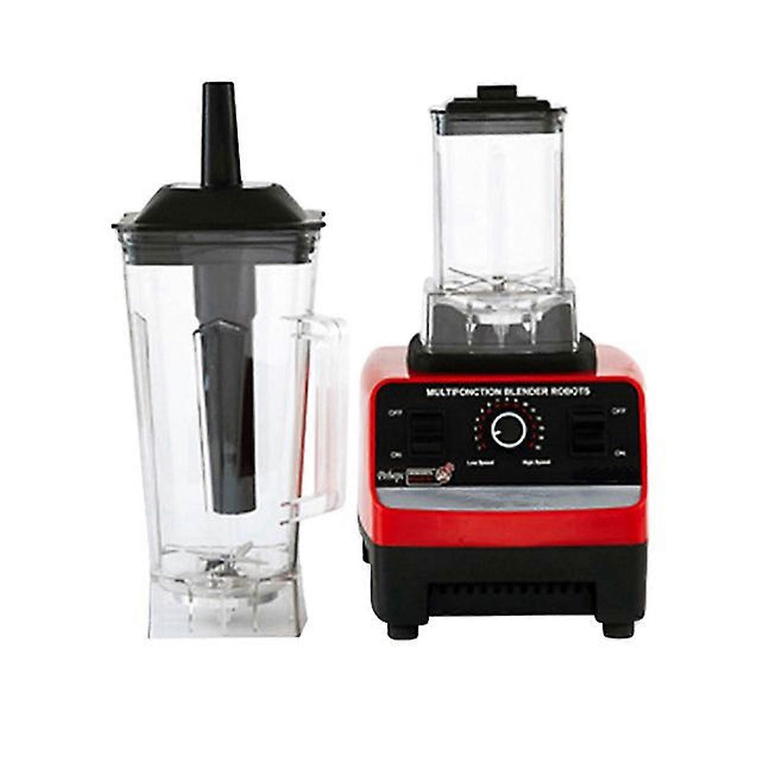 4500W Heavy Duty Commercial Grade Blender Mixer Juicer High Power Food Processor Ice Smoothie Bar Fruit Blender Juice Crusher
