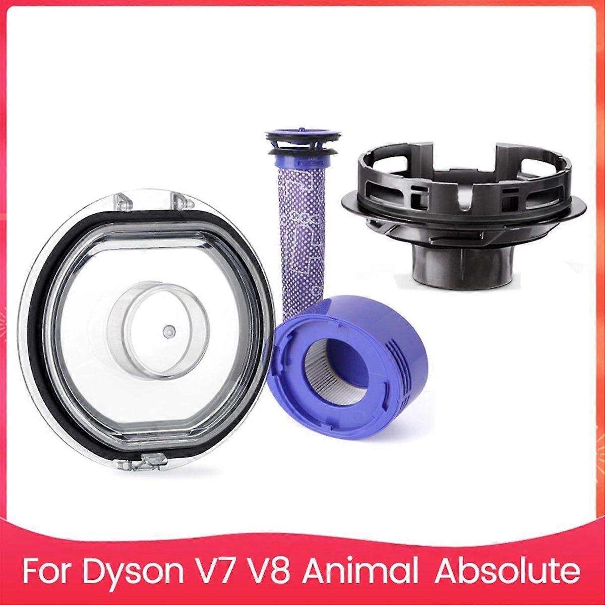 Motor Cover & Filter & Dust Bin Lid Replacement Part for Vacuum