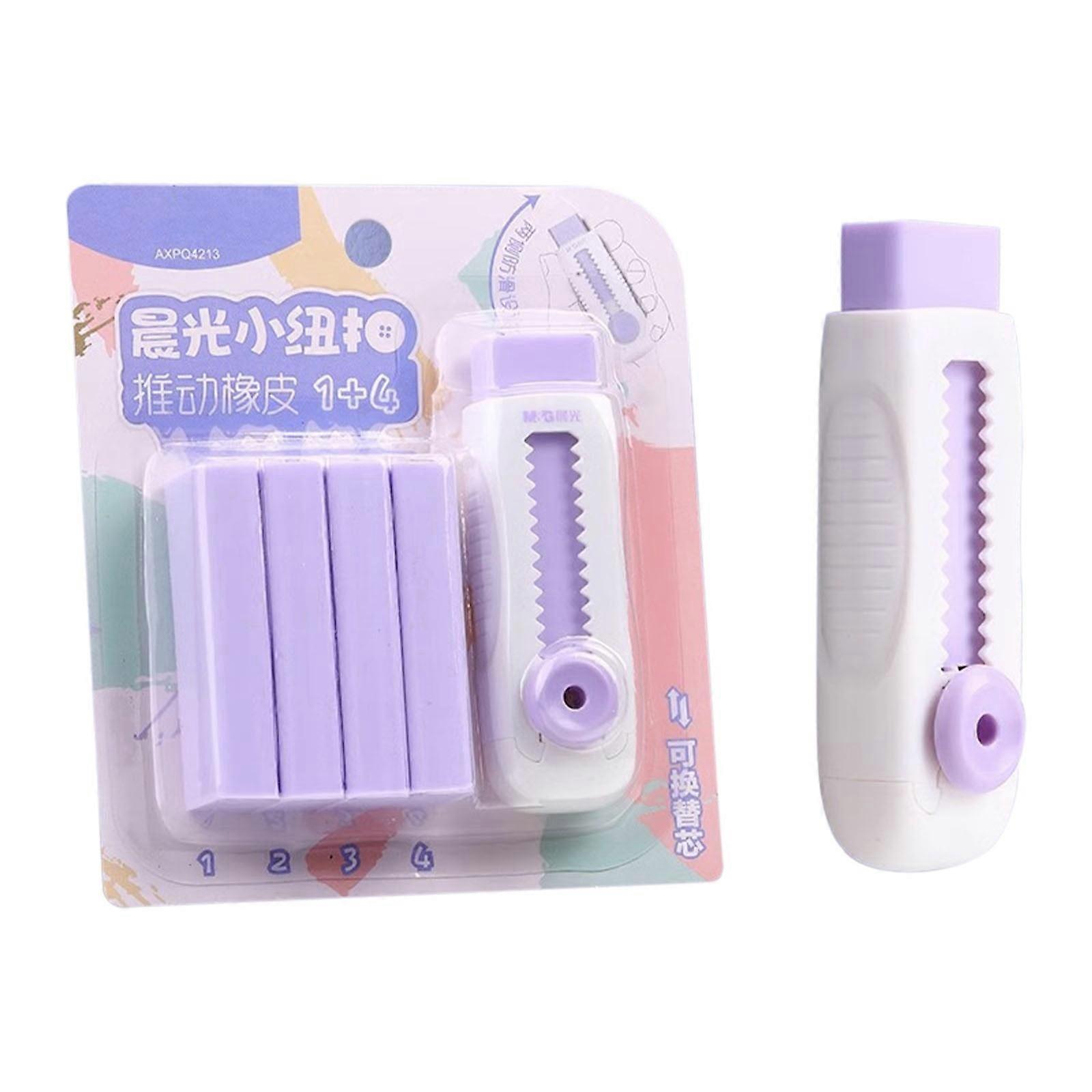 Push The Eraser Eraser For Primary School Students Without Leaving Marks And Reducing Scraps. Children's Roller