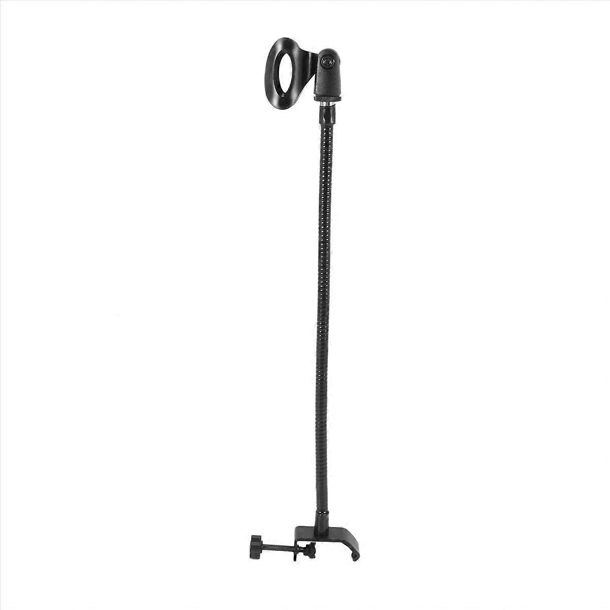 Flexible Gooseneck Microphone Stand with Desk Clamp for Radio