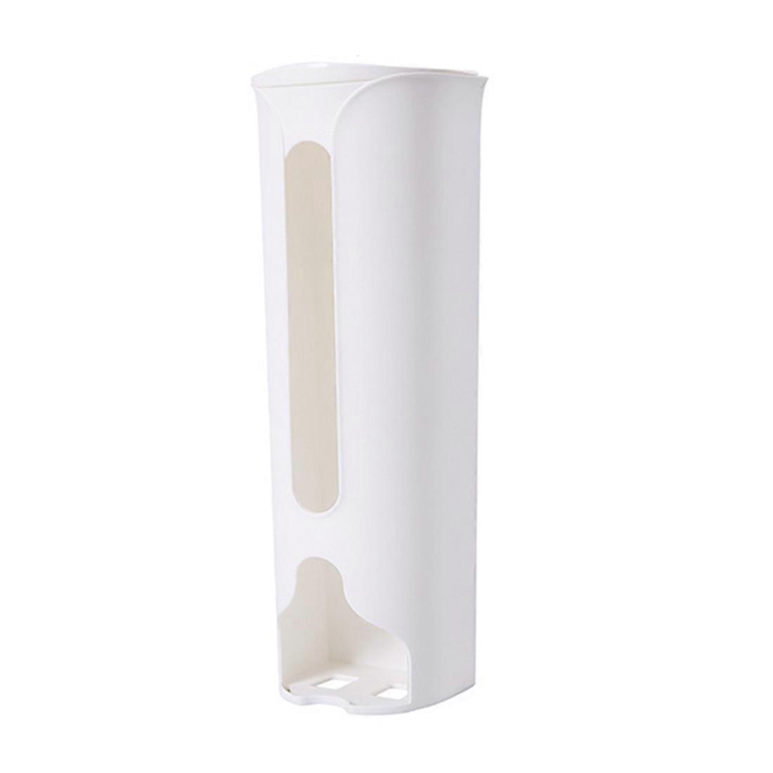 Garbage Bag Storage Box Garbage Plastic Box Kitchen White