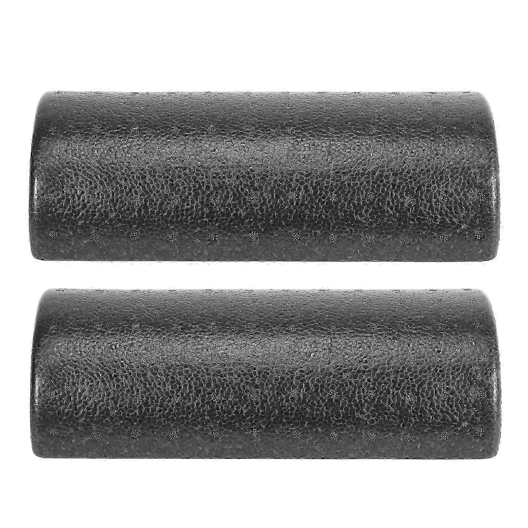 30cm Half Round Foam Roller Pair for Yoga, Pilates, Sports & Fitness Equipment