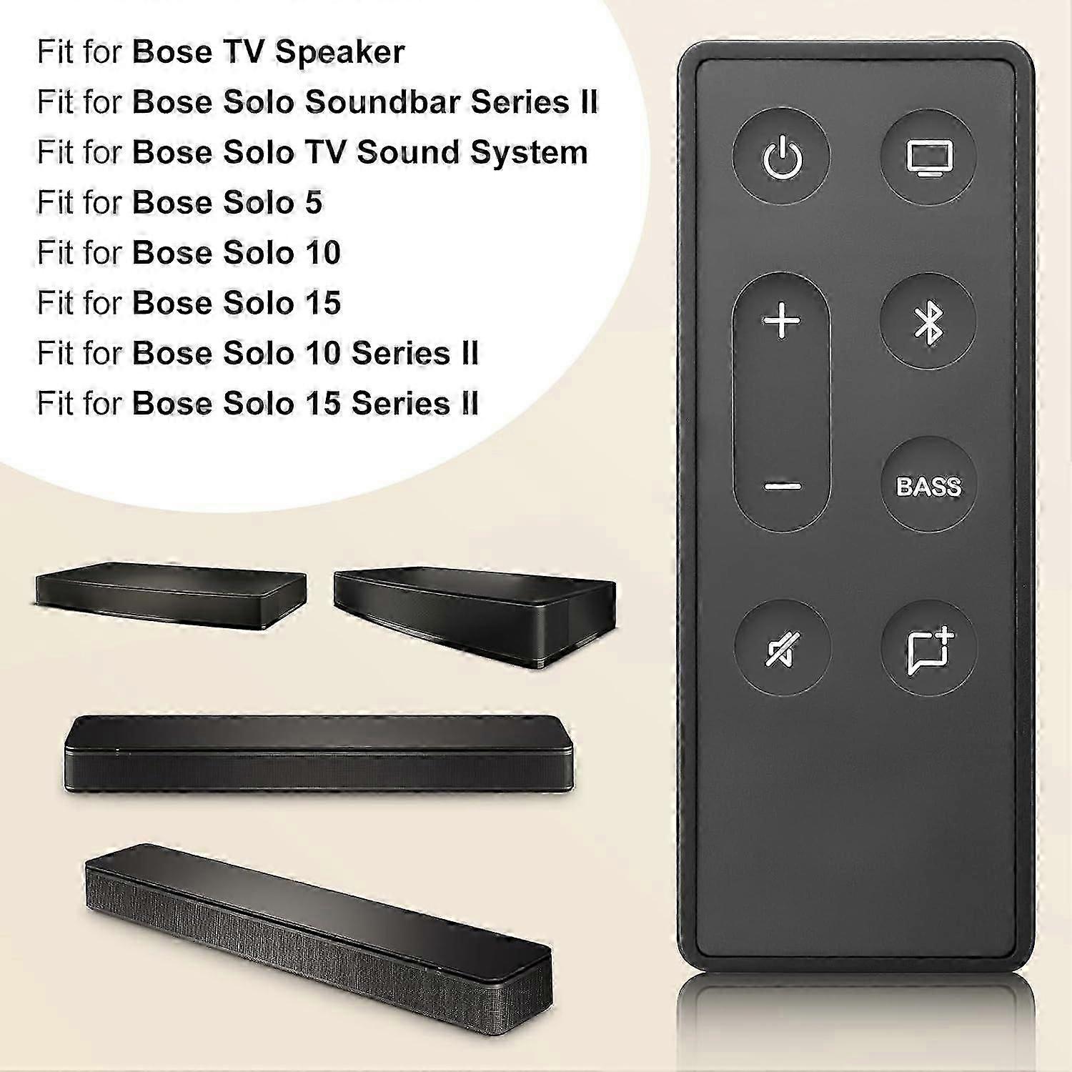 New Replacement Remote Control for Bose TV Speaker/Bose Solo Soundbar Series II