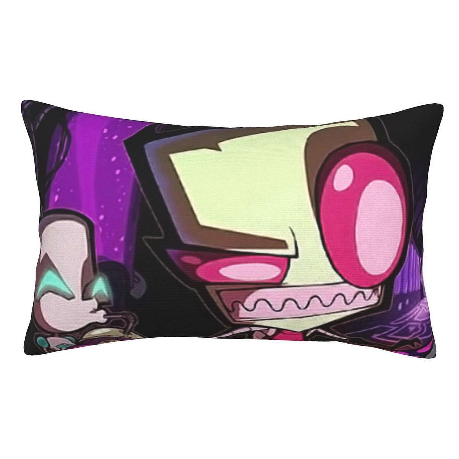 t995 Invader Zim Fronha Almofada Capas de Almofada Com Zíper Oculto Fronha Decoração Para Cama Dormitório Sofá Sofá Carro cBZT995