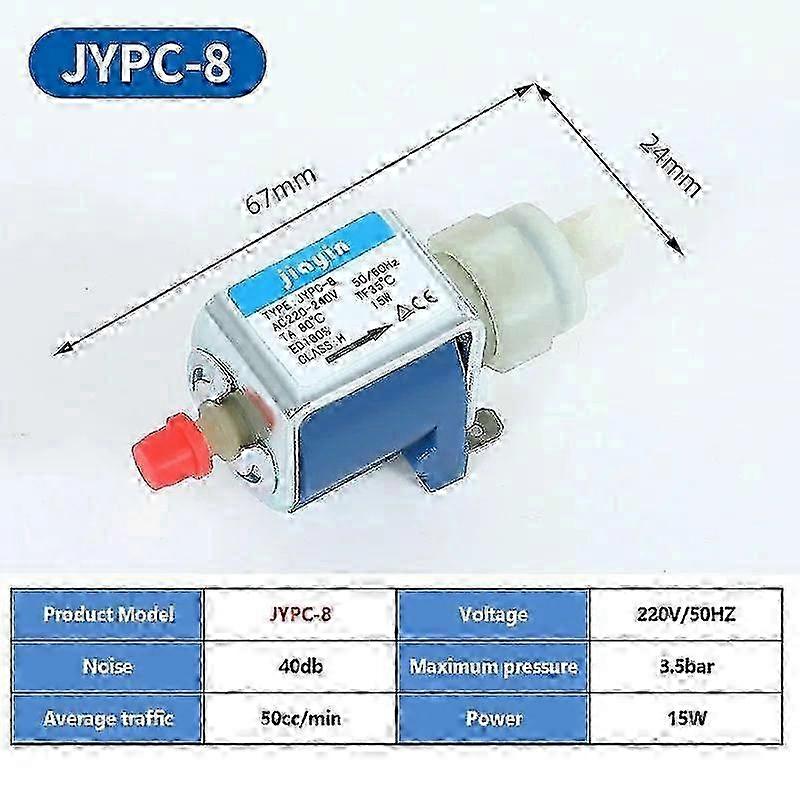 220V Jiayin Electromagnetic Jypc-8 Steam Coffee Hine Universal Suction Small Water Vibration Pump miao4