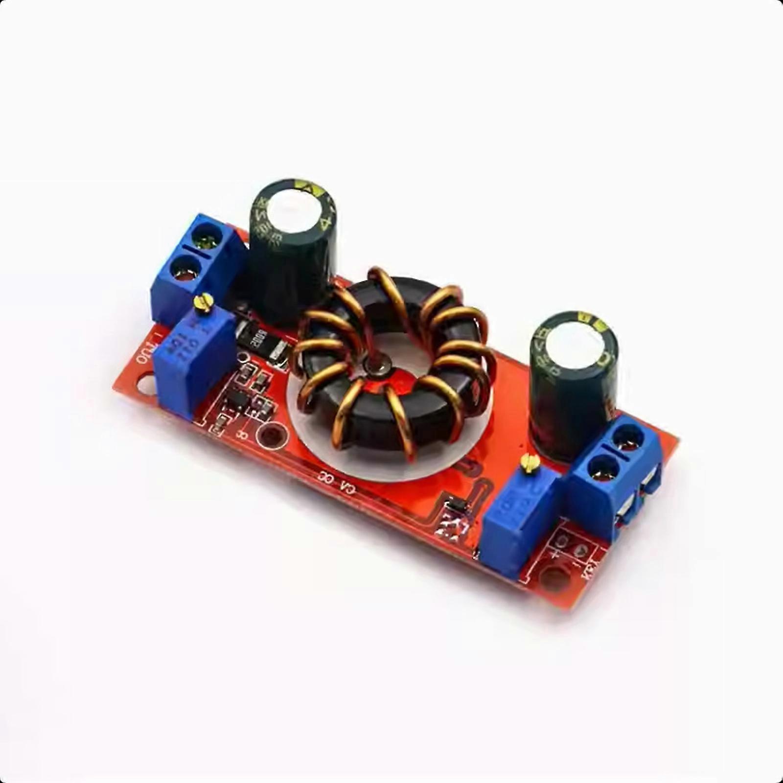 Adjustable Stepping Down Converters Module 10A 4-32V to 1.2-32V Constant Voltages Current for Solar Charging LED Driver Multicolor