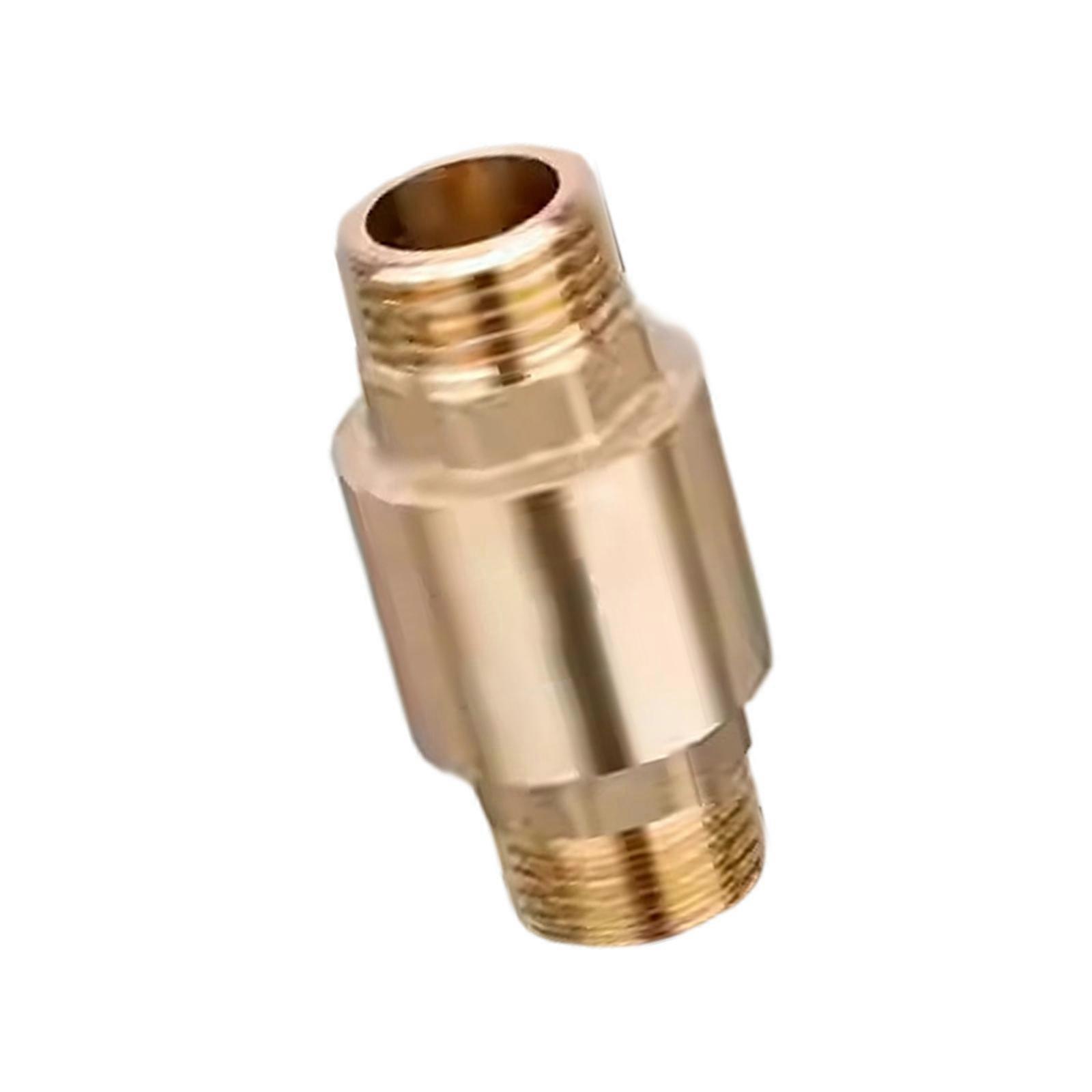 Professional Thickened Brass Anti Backflow Valves 1 Inch NPT Threaded Design Leakproof Solution For Water Gas Systems Multicolor