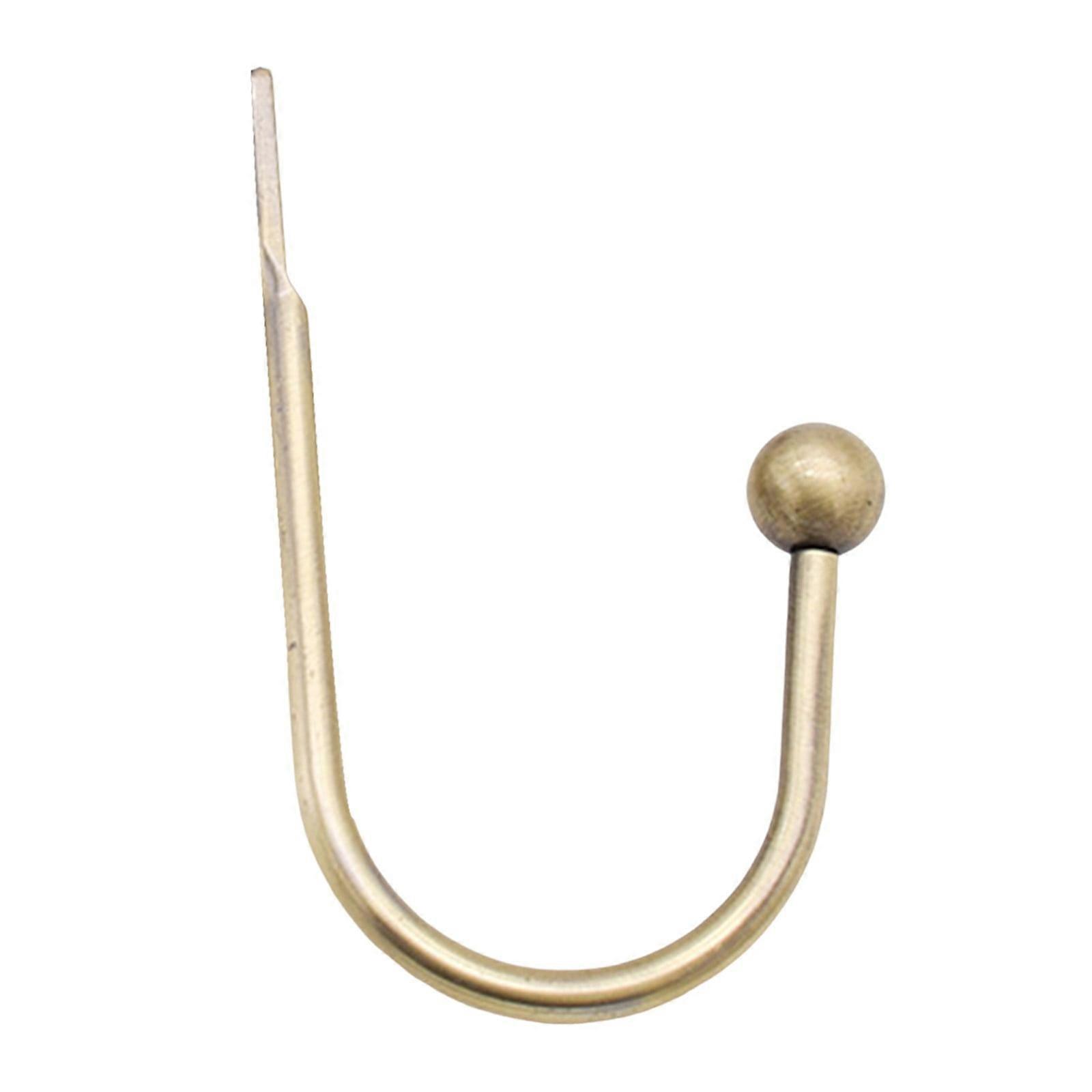 Curtain Alloy U Shaped Wall Hook Electro Galvanized Curtain Hook