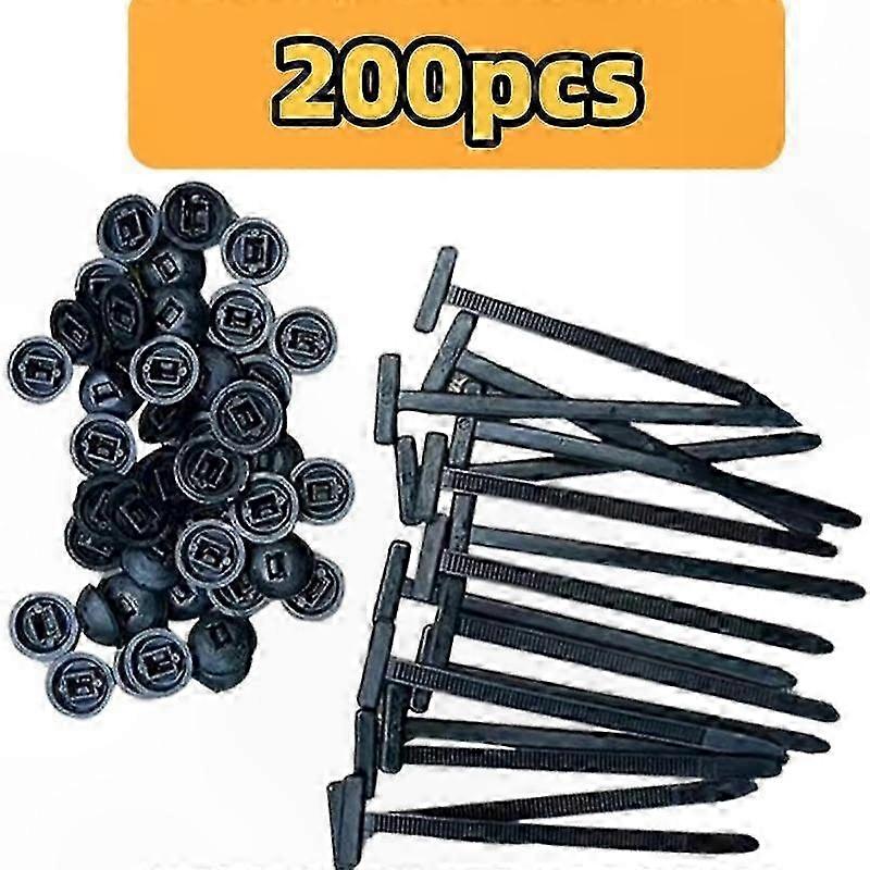 Heavy Duty Self-Locking Zip Ties with Pin and Button for Multi-Purpose Use