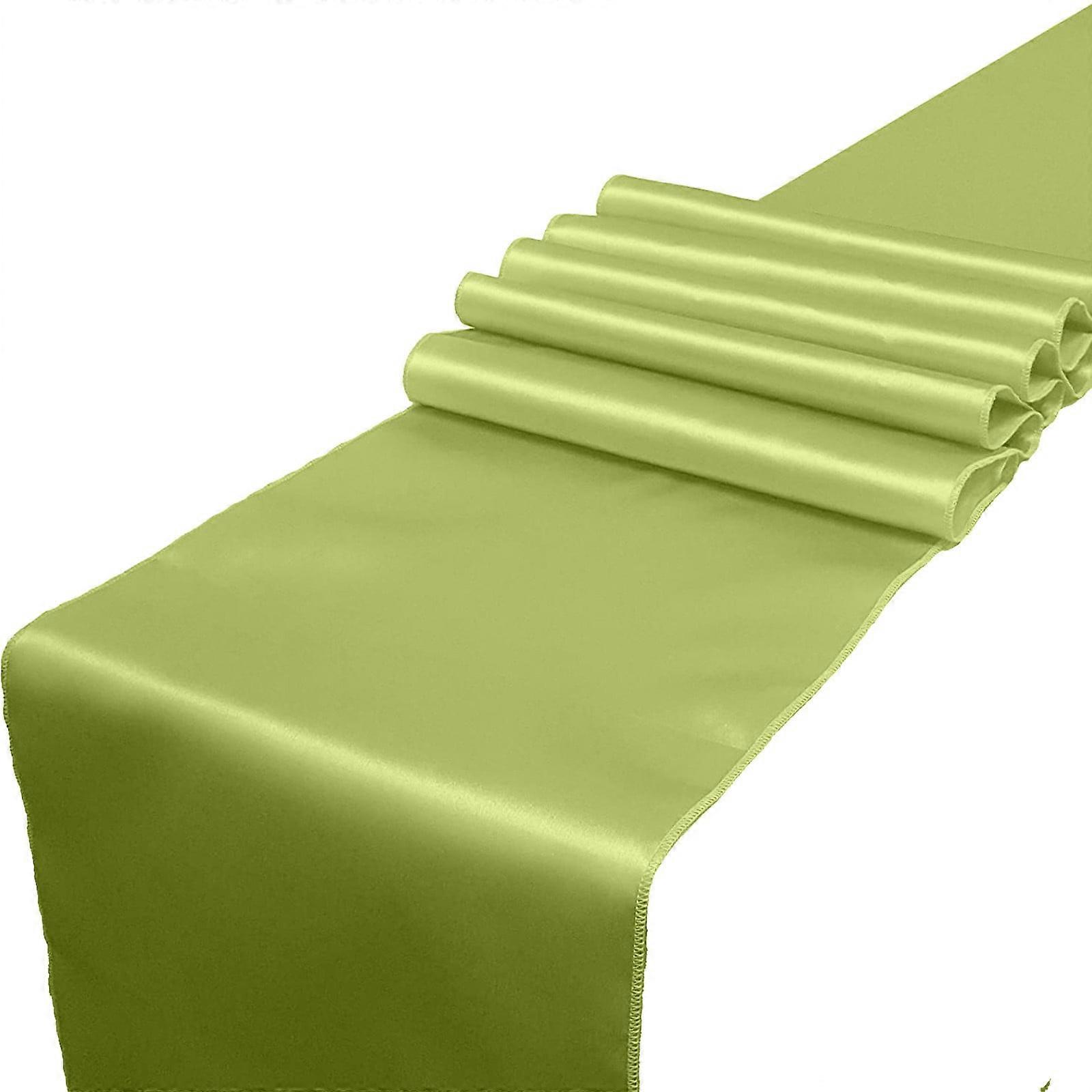 Begine Table Runner,Satin Satin Ding Table Flag Density Lock Edge Wedding Decoration Color Ding Tablecloth,Decorative Table Banner,Banner Flags