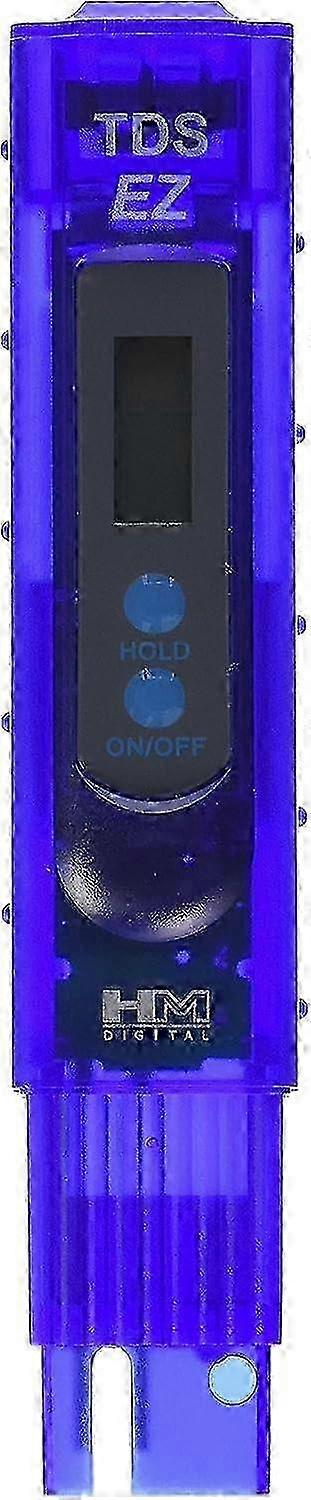 TDS-EZ Water Quality TDS Tester, 0-9990ppm Measurement Range, 1ppm Resolution, Accuracy of +/-3% of Reading