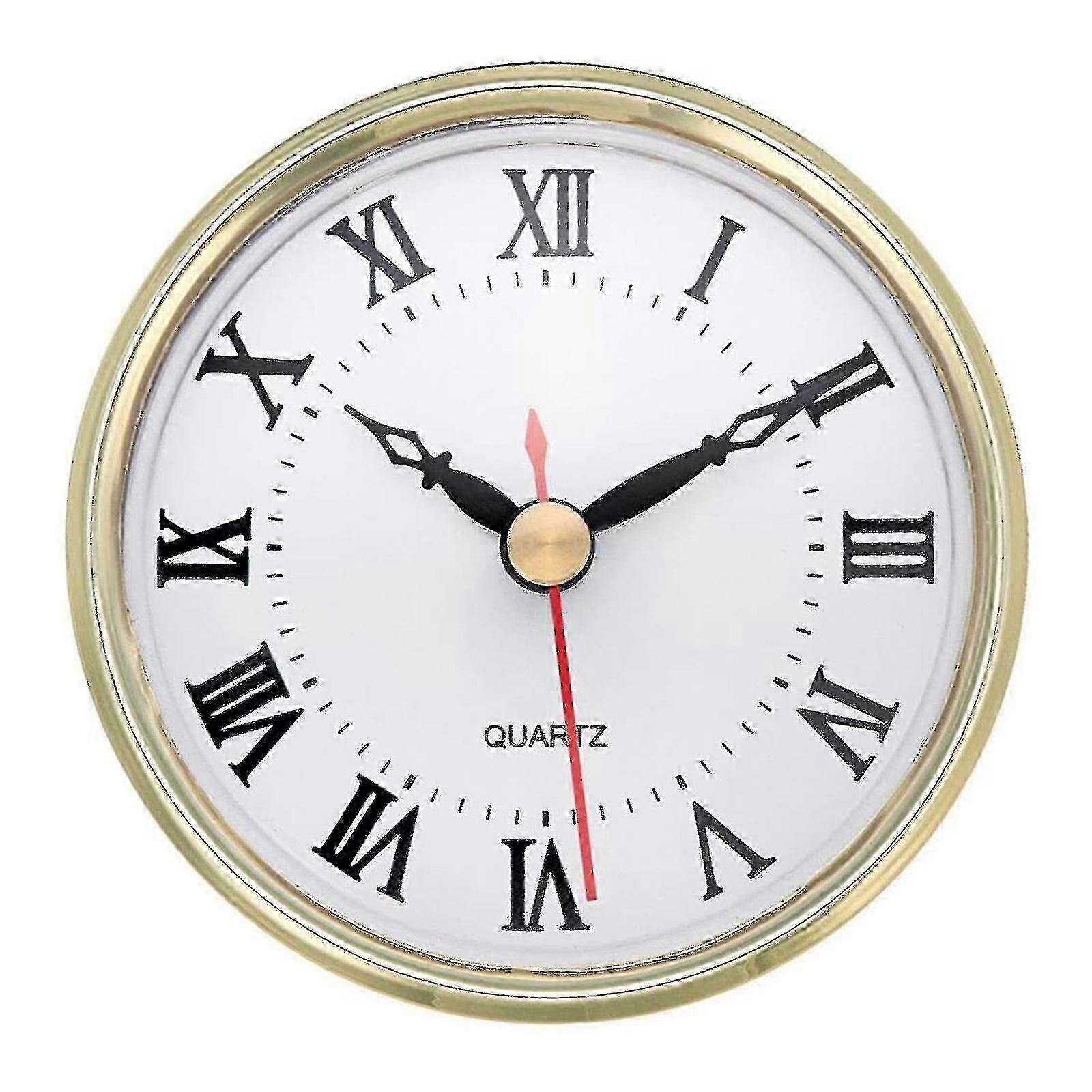 Classic Clock Craft Insert Clocks Movement Quartz Diameter 80mm Number