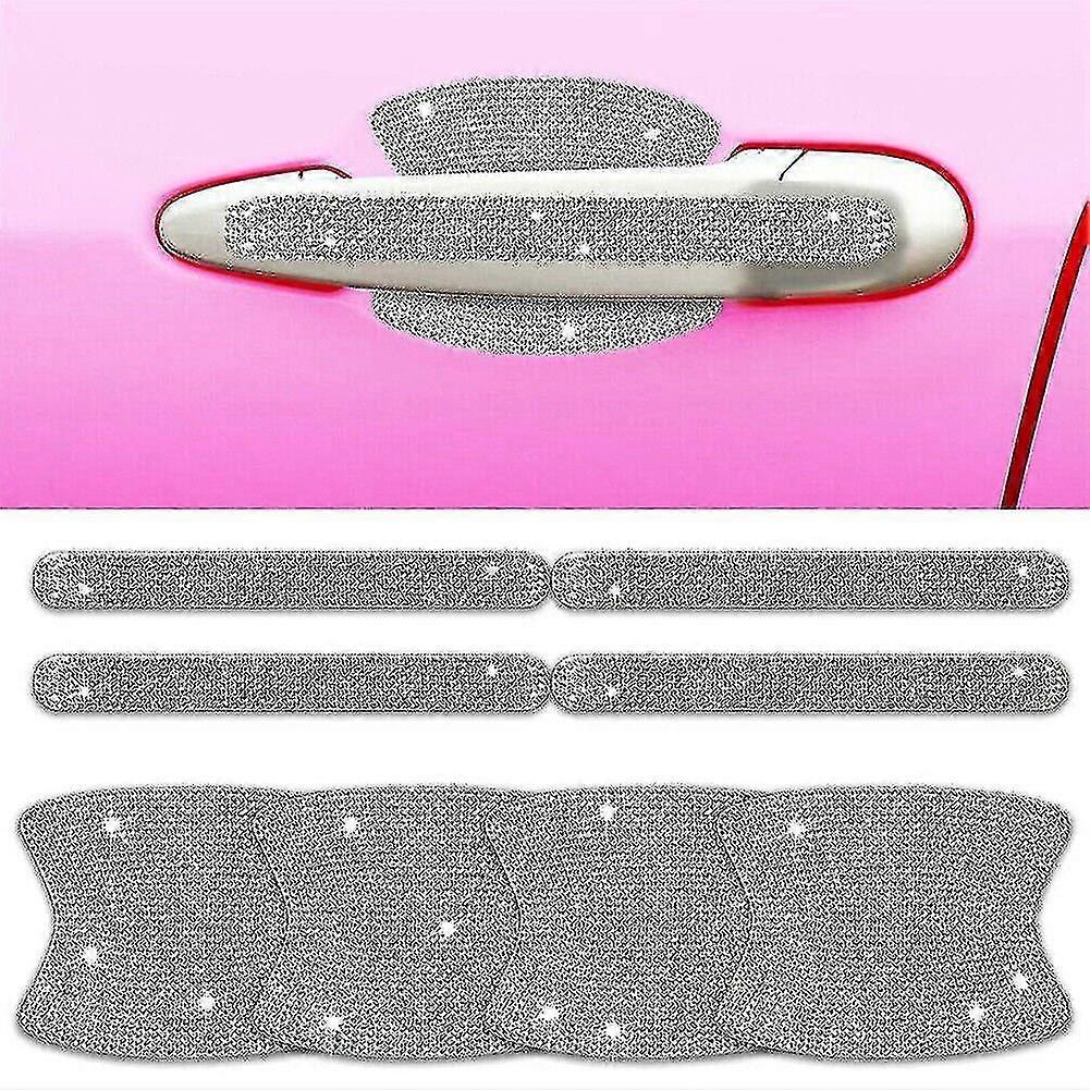 Diamond Door Handle Sticker (white 8pcs)