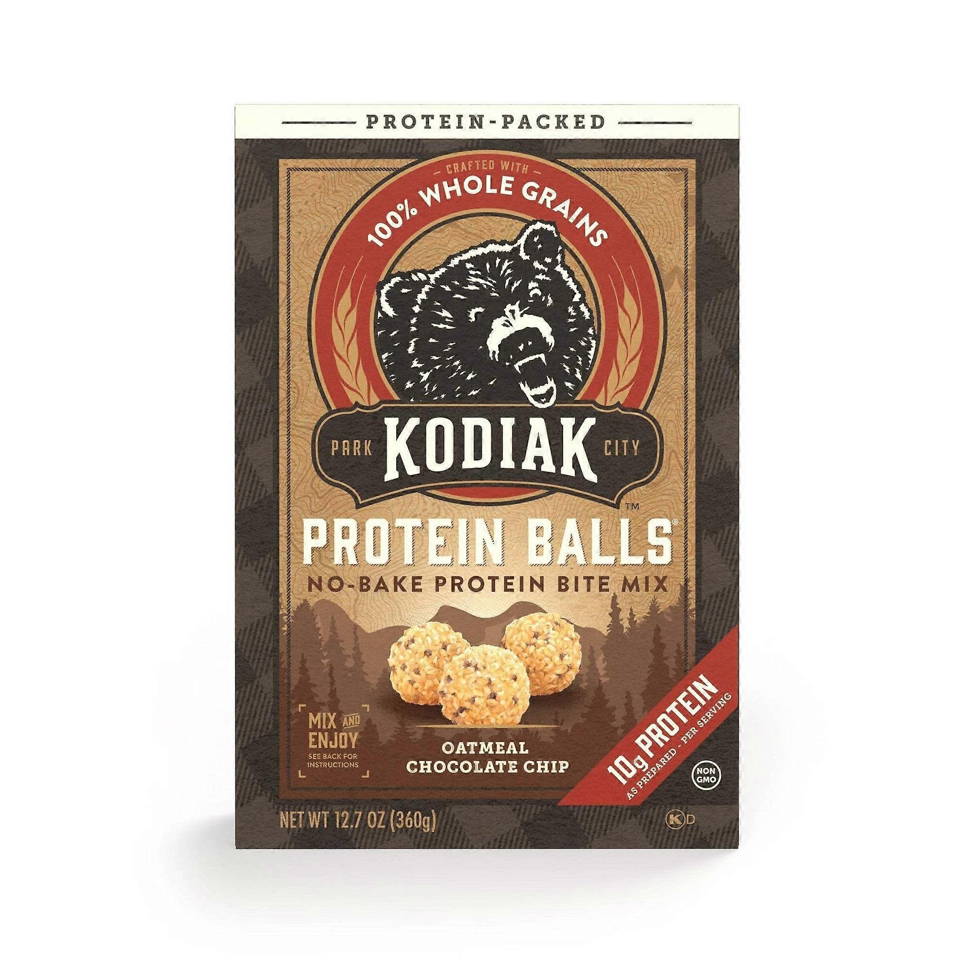 Kodiak No-bake Protein Ball Mix Oatmeal, Chocolate Chip, 12.7 Oz