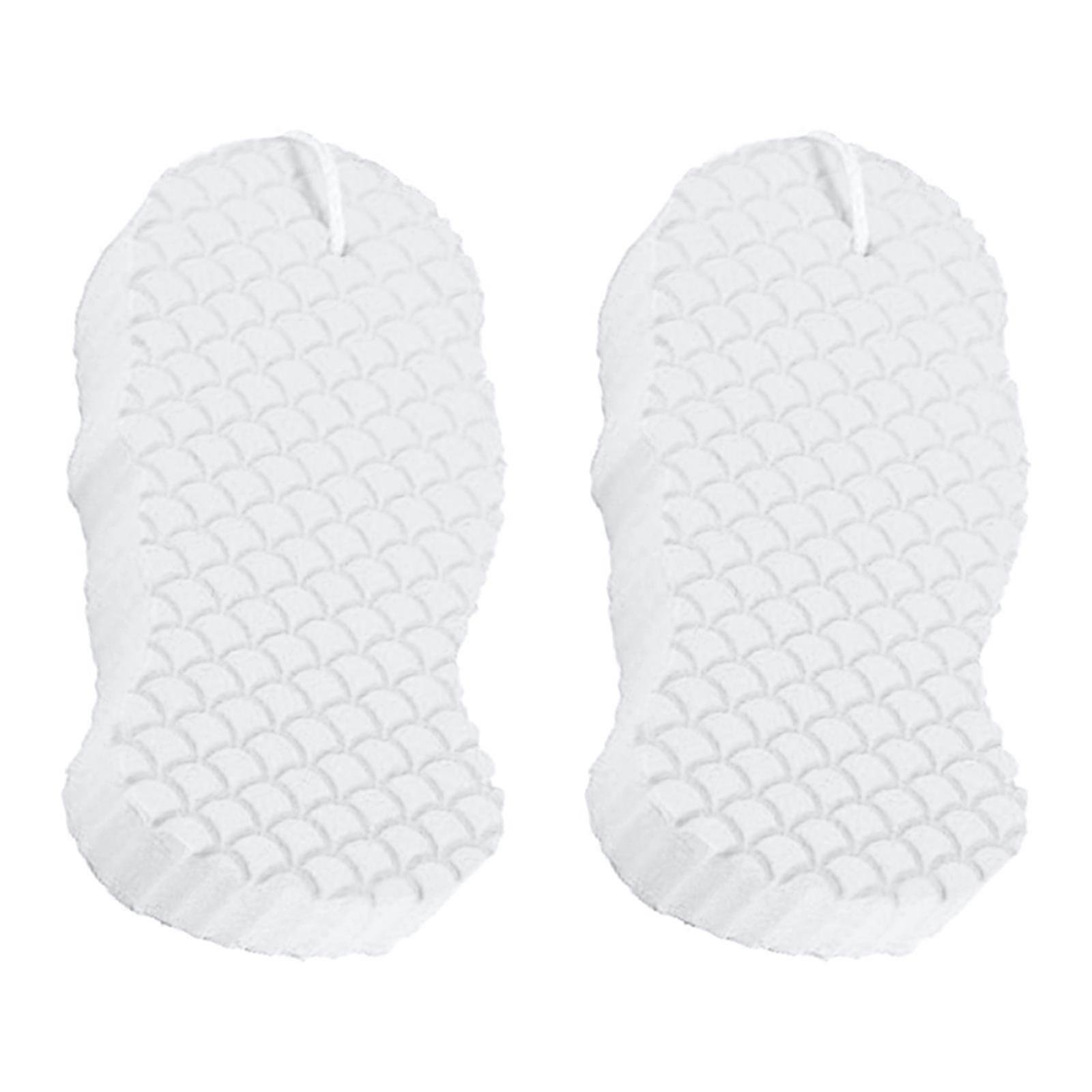 Soft Body & Face Exfoliating Tool Body Scrubber for Gentle Exfoliation Perfectly for Daily Use  White