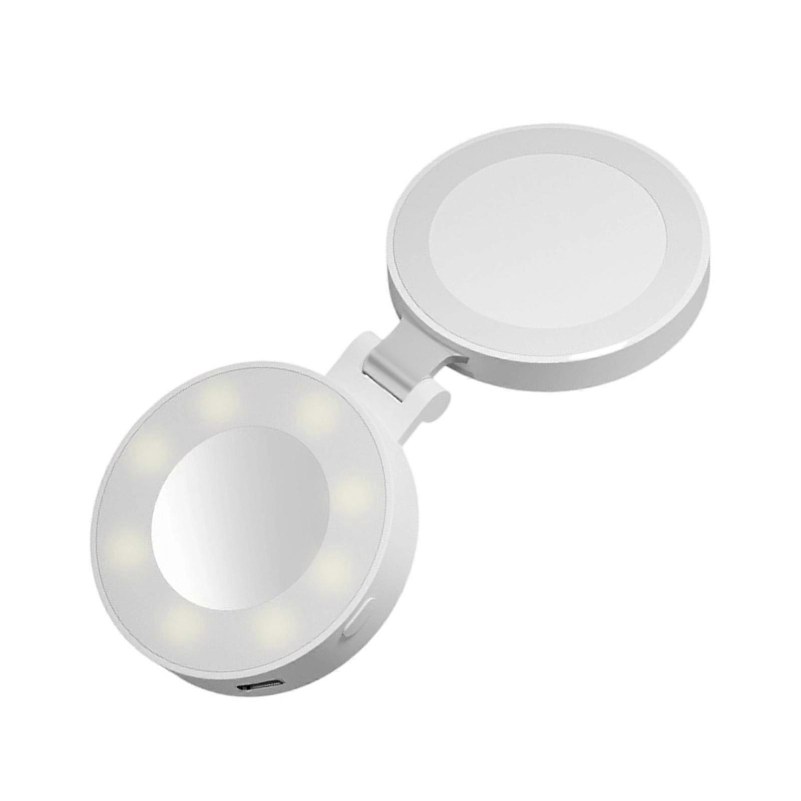 Magnetic Selfie Light 360 Degree Rotating Brightness & Color Temperature Adjustable LED Fill Rings Light for Phone 17 Multicolor