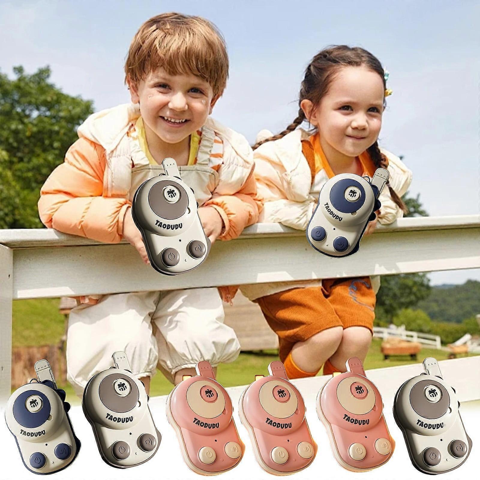 Kcavykas Cyber Monday Deals 2024: Kids' Two-Way Radios, Easy Interface, High Sound Quality, Strong Signal, Button Call & Loss Prevention, Compatible
