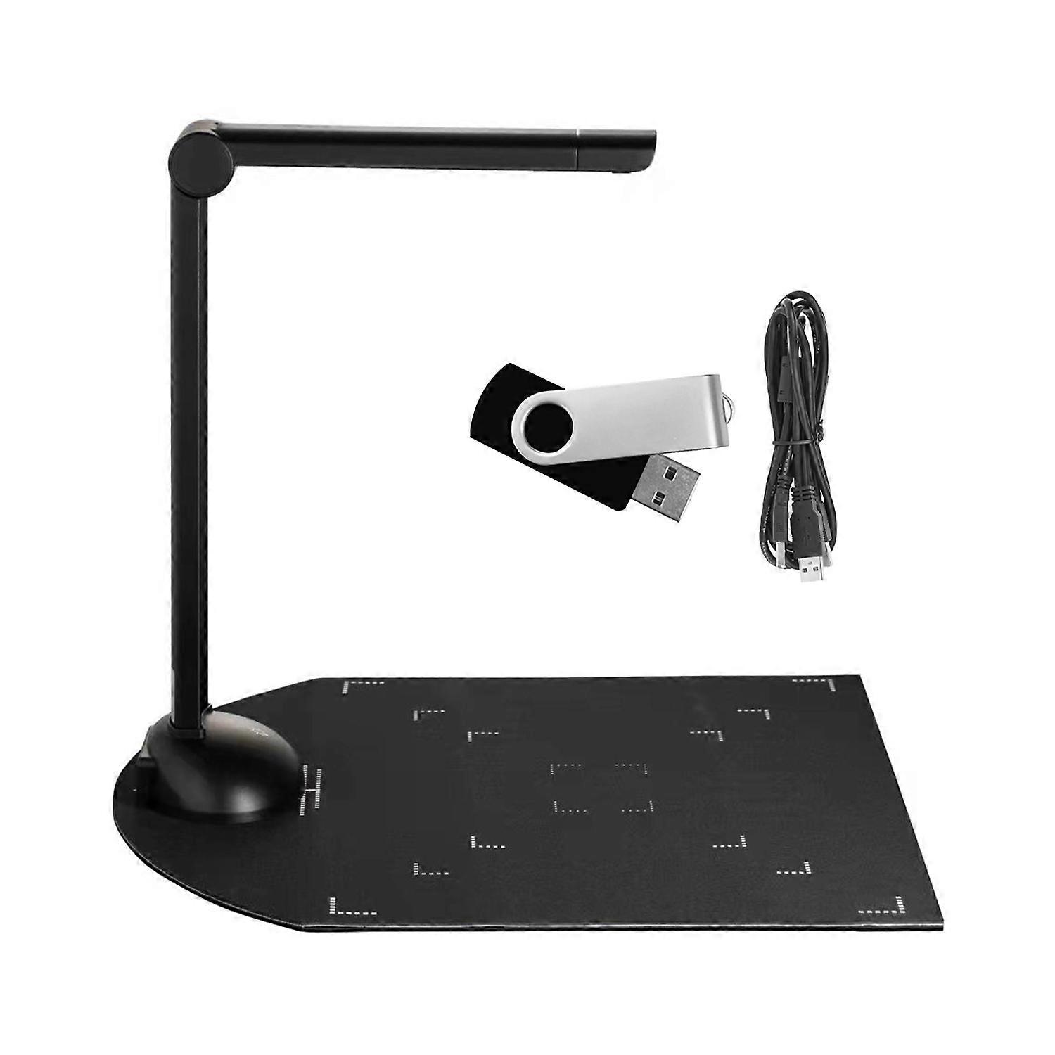Document Book Camera Scanner 8 Mega-pixel HD High-Definition A3 Scanning Size with USB Port LED Ligh